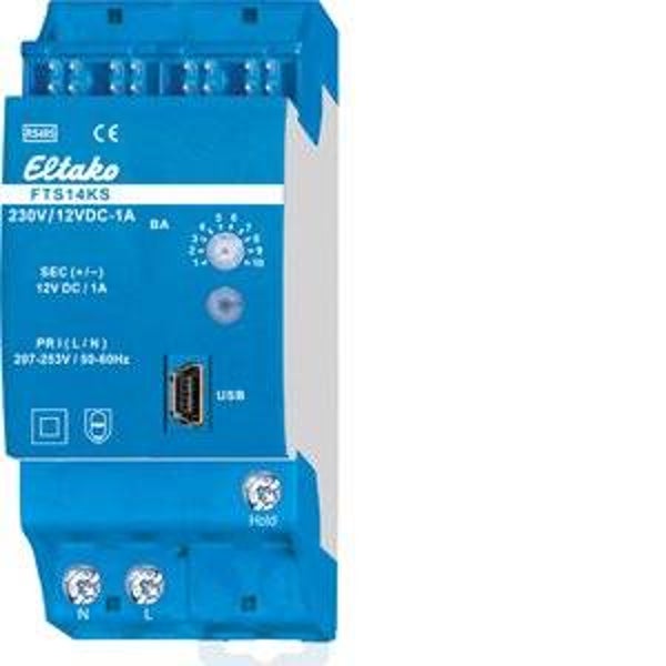 Eltako FTS14KS, communicatie interface, RS485 bus FTS14KS