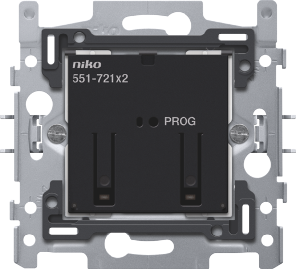 Niko Geconnecteerde tweevoudige schakelaar, 2 x 10 A (max. 16 A) - 551-72102
