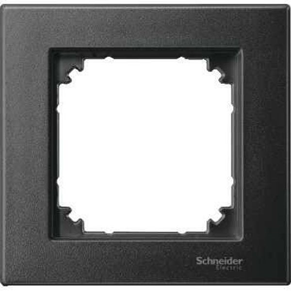 Schneider Afdekplaat 1-voudig, antraciet - M-PLAN - MTN486114