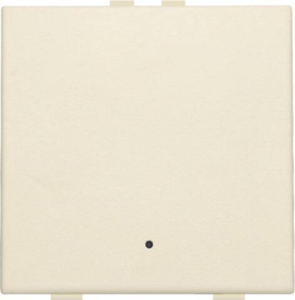 Niko Enkelvoudige drukknop met led Cream 100-52001