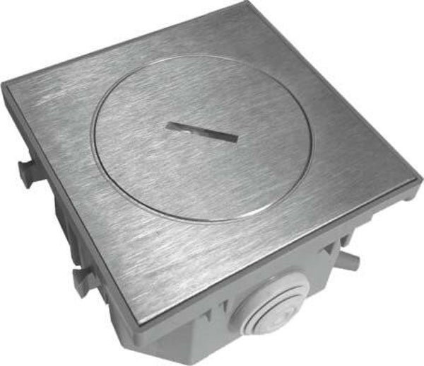 Bubox Inox deksel met standaard sluiting BFC100/2