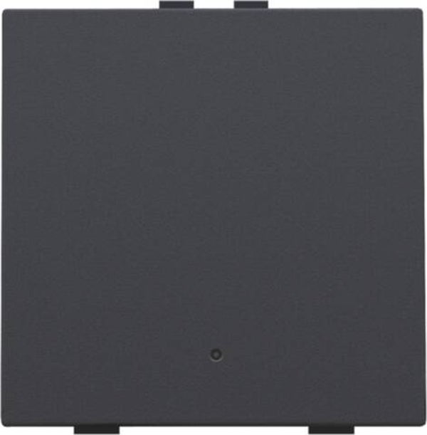 Niko Enkelvoudige drukknop met led Anthracite 122-52001