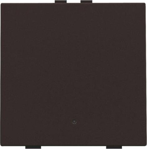 Niko Enkelvoudige drukknop met led Dark brown 124-52001
