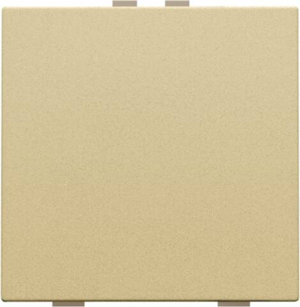 Niko Enkelvoudige drukknop Pure Alu look Gold 221-51001