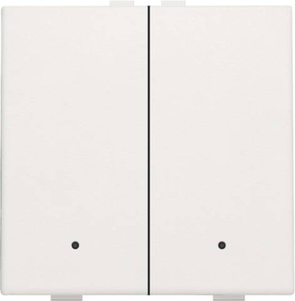 Niko Tweevoudige drukknop met led White 101-52002