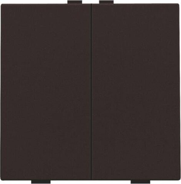 Niko Tweevoudige drukknop Dark brown 124-51002