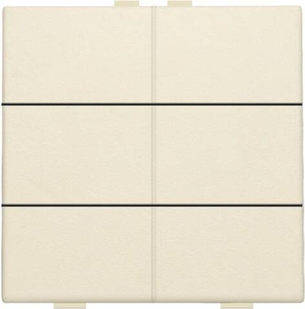 Niko Zesvoudige drukknop Cream 100-51006