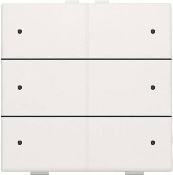 Niko Zesvoudige drukknop met led White 101-52006