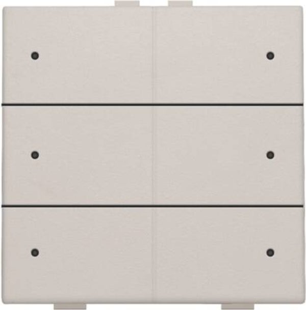 Niko Zesvoudige drukknop met led Light grey 102-52006