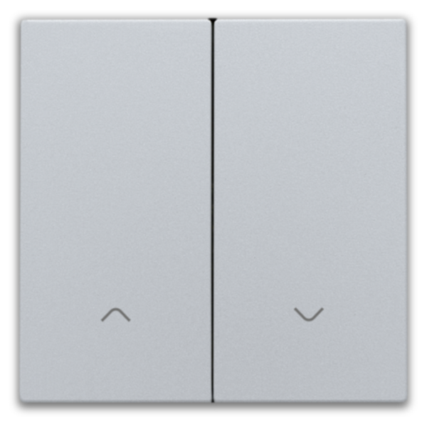 Niko Afwerkingsset voor dubbele elektronische rolluikschakelaar Sterling 121-31006