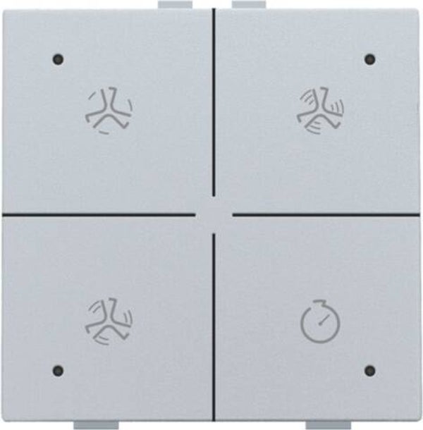 Niko Ventilatiebediening met led Sterling 121-52054