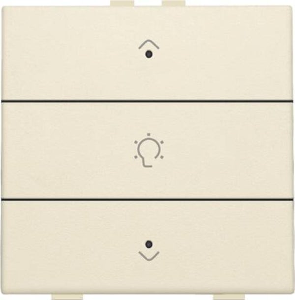 Niko Enkelvoudige dimbediening met led Cream 100-52043