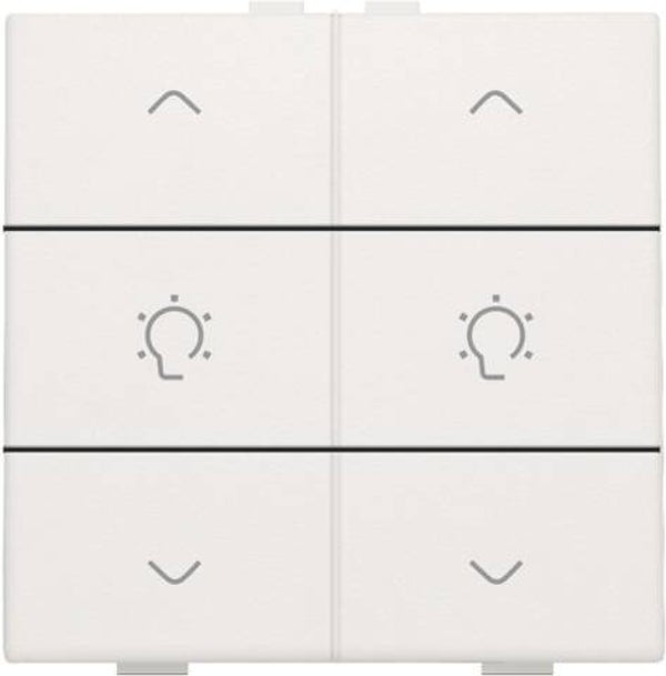 Niko Dubbele dimbediening White 101-51046