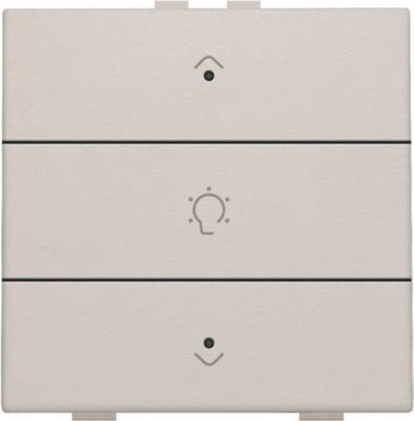 Niko Enkelvoudige dimbediening met led Light grey 102-52043