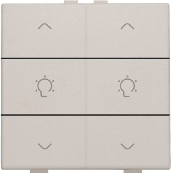 Niko Dubbele dimbediening Light grey 102-51046