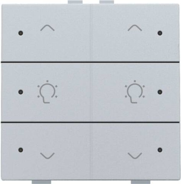 Niko Dubbele dimbediening met led Sterling 121-52046