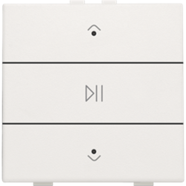Niko Enkelvoudige audiobediening Niko Home Control Wit - 101-52073
