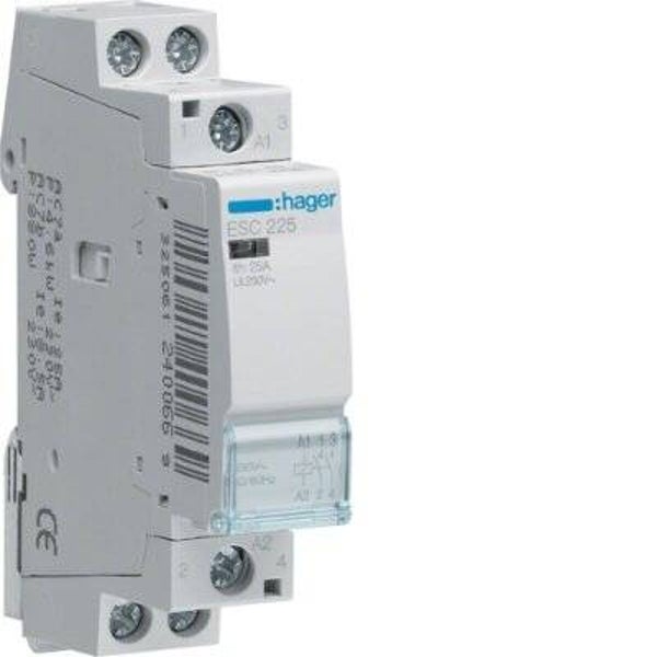 Hager Modulaire contactor 25A ESC225