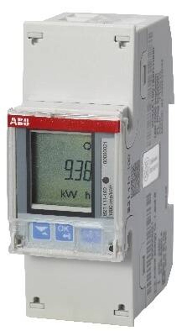 ABB Vynckier Energiemeter monofasig MID gekeurd 2CMA100149R1000