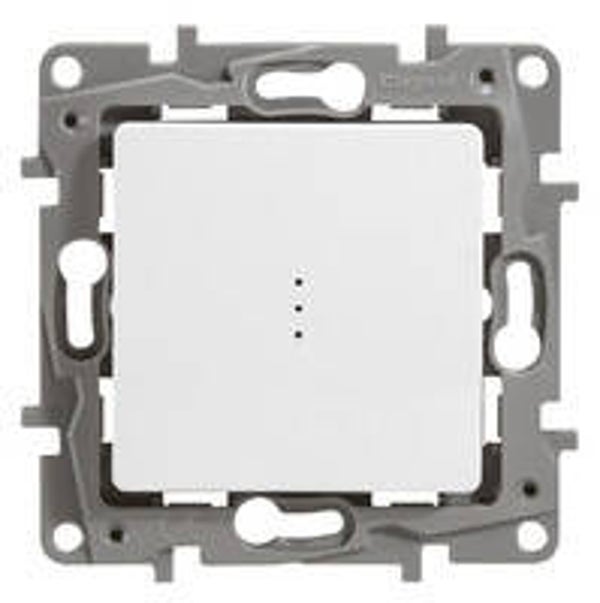 Legrand Niloé wisselschakelaar verlichtbaar 10AX Wit - 664510