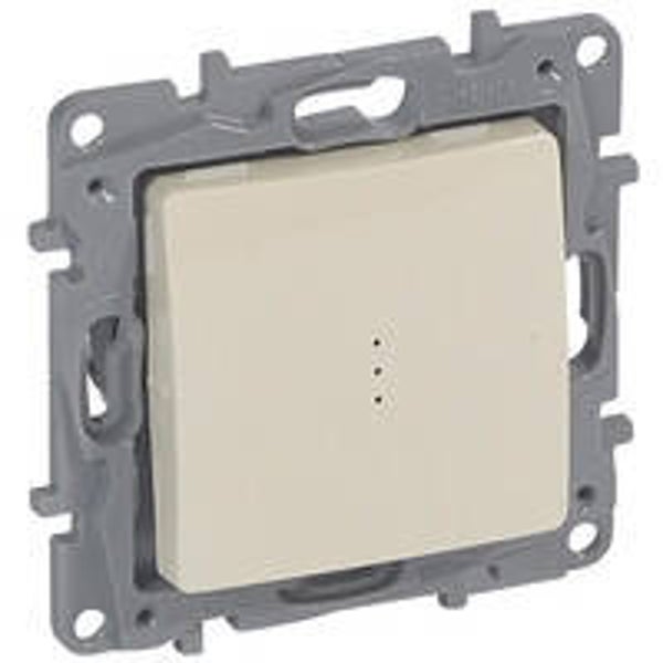 Legrand Niloé Wisselschakelaar verlicht Créme - 664610