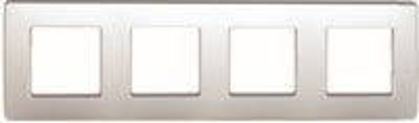 Legrand Niloé 4-voudig afdekplaat wit verticaal/ horizontaal - 665004