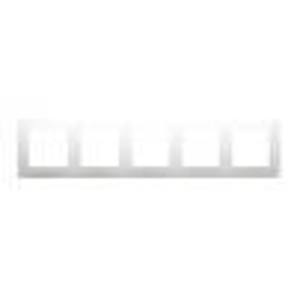 Legrand Niloé 5-voudig afdekplaat wit verticaal/ horizontaal - 665005