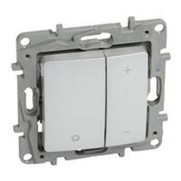 Legrand Niloé DIY universele LED-dimmer 2-200W - aluminium - 397127