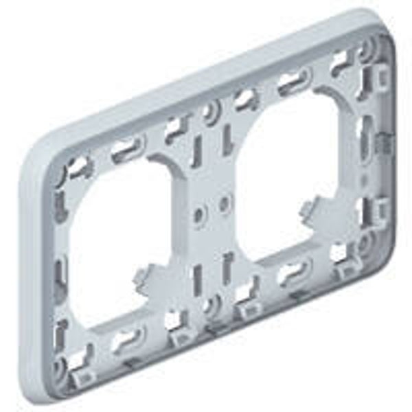 Legrand Plexo Inbouwkader- 2 horizontale mechanismen 69683