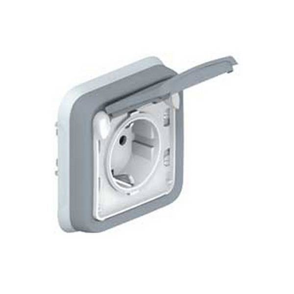 Legrand Plexo Enkelvoudige contactdoos 16A-250V - Schuko 69570