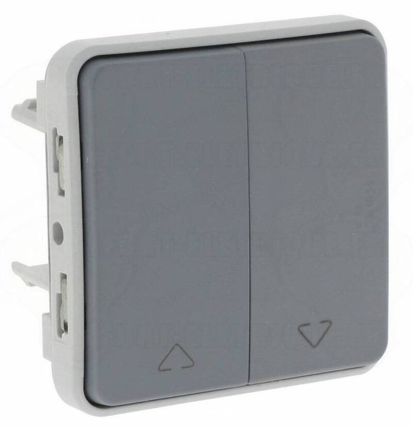 Legrand Plexo Rolluikbediening-Dubbele wisselschakelaar 69538