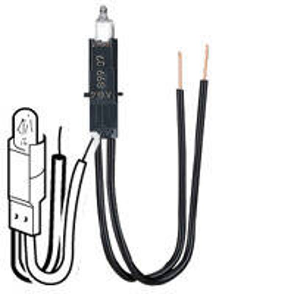 Bticino Controlelampje - 24 V - 0,8 W Wit LivingLight 089902 LEG_089902