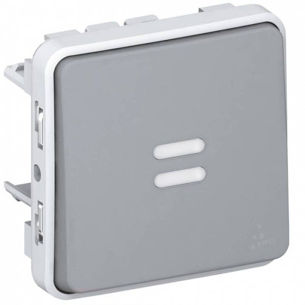 Legrand Plexo Drukknop NO verlicht - 10 A 69542