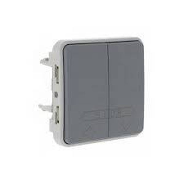 Legrand Plexo Rolluikbediening-Dubbele drukknop 69539