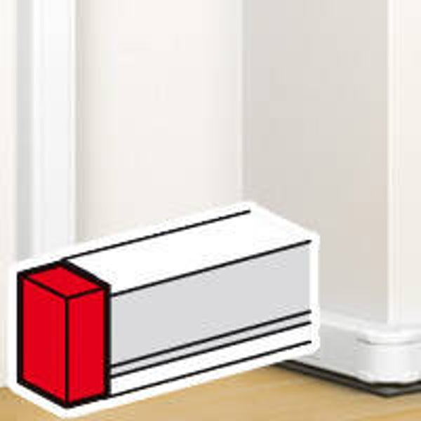 Legrand Einddeksel DLP 50x80mm zwart klik in - 075755
