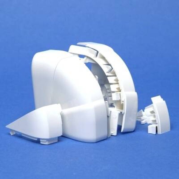 Legrand Variabele buitenhoek DLP design 50 x 105 mm - wit - 10619