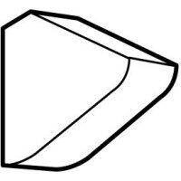Legrand Einddeksel links/rechts voor 3D DLP kabelgoot 80 x 80 032316