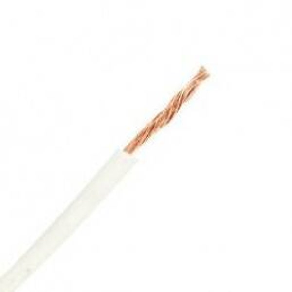 installatie kabel VOBST 1mm Wit 100m  VOBST1WIT_100
