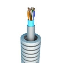 Preflex Ø16mm² met FTP Cat5e - rol 100m FEFTP5