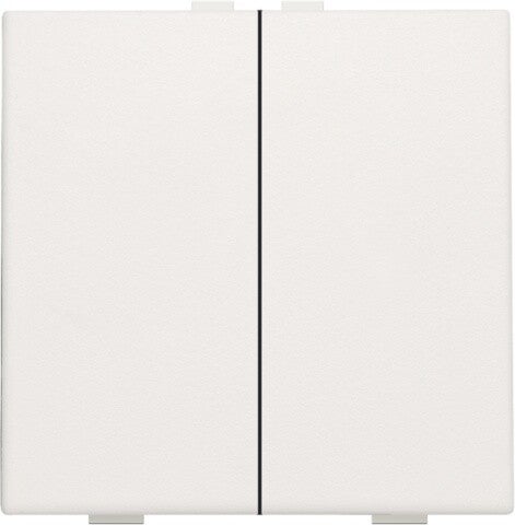 Niko Tweevoudige drukknop White 101-51002