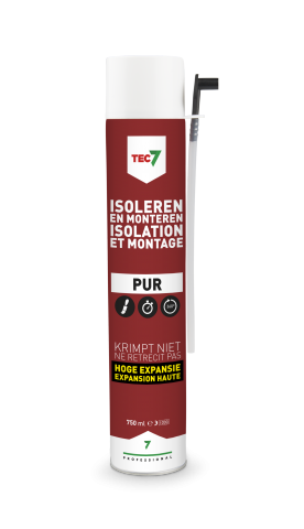 Tec 7 PUR isolatie - en montageschuim   TEC7_670001000