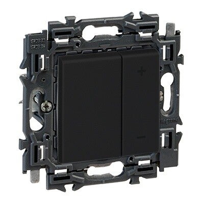 Legrand Valena Next ecodimmer 2 draads 400W SetZwart klauwen - 741763