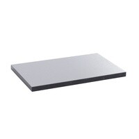 Legrand Afdekplaat blind RVS - voor dekselset rechthoekig metaal 12/18 modules - 088104