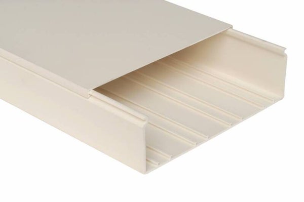 Kabelgoot 60 x 120 mm kleur Wit G10BEU