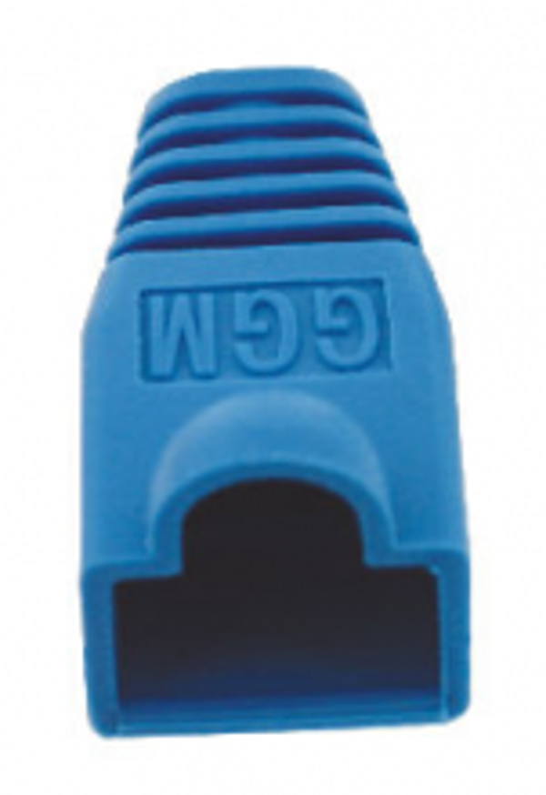 Kabeltulles voor RJ45 aansluiting Blauw 10st  GGM_2105XM45BL