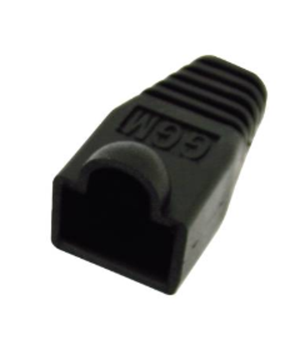 Kabeltulles voor RJ45 aansluiting Zwart 10st  GGM_2105XM45N