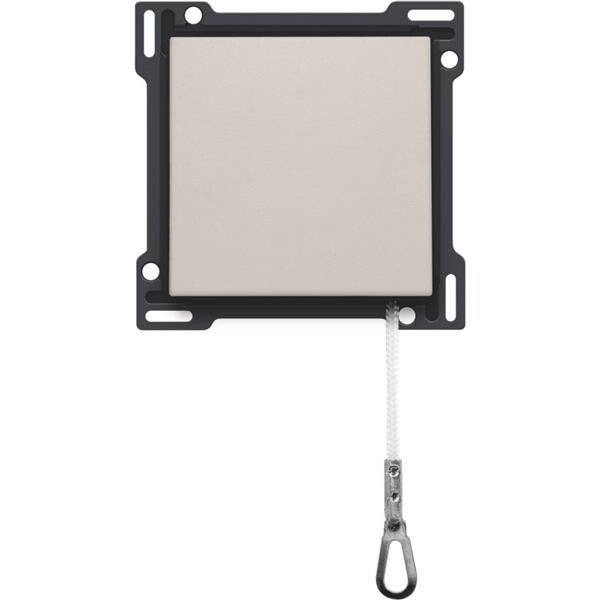 NIKO Centraalplaat voor trekschakelaar 16A 250V AC, lichtgrijs 102-63606