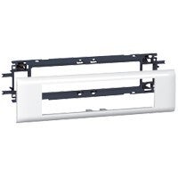 Legrand DLP houder en afdekplaat wit, 8 modules (deksel 65mm) 10958