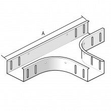 kabelbaan T-stuk 60 x 75 mm VER_T60X075