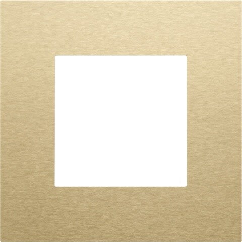 Niko Enkele afdekplaat, kleur Pure alu gold Niko 221-76100